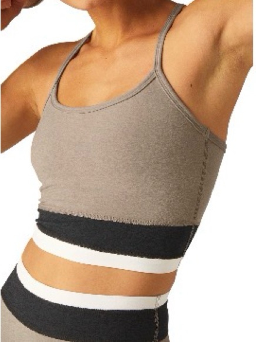 Beyond Yoga Space Dye Color Block Top and Leggings